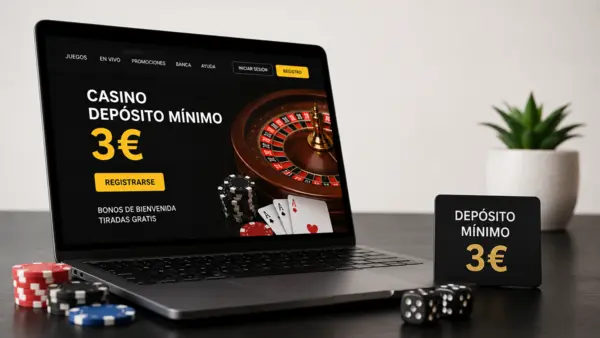 casino depósito mínimo 3 euro