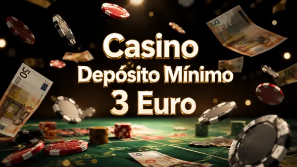 casino depósito mínimo 3 euro