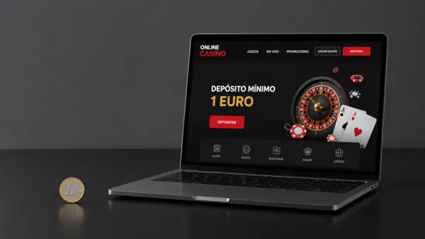online casino depósito mínimo 1 euro