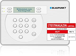 Blaupunkt SA2900R Sistema de Alarma para el hogar sin cuota mensual e inalambrico con mando control remoto.