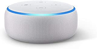 Echo Dot (3.ª generacion) - Altavoz inteligente con Alexa- tela de color gris claro