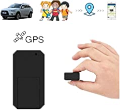 Hangang Mini GPS Tracker Localizador GPS Rastreador GPS Antirrobo de SMS Seguimiento en Tiempo Real para Coche Vehiculos Moto Bicicletas Ninos Billetera Documentos