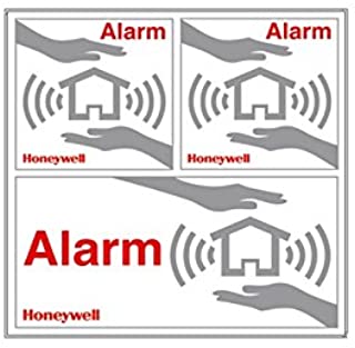 Honeywell Home HS3WS2S Pegatinas para Ventana- Accesorio de Alarma