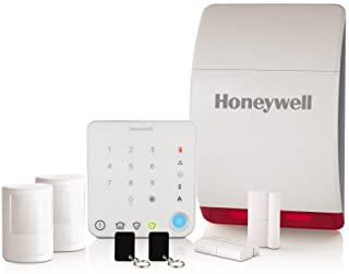 Honeywell HS331S - Alarma inalambrica domestica con control inteligente - blanco