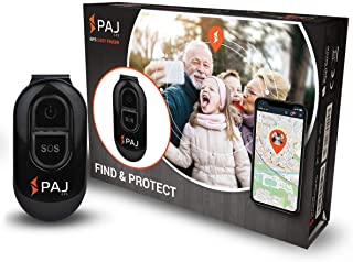 PAJ Easy Finder de PAJ GPS - Localizador GPS - Marca Alemana - Tracker para Ninos- Personas Mayores- Personas con Demencia - 5 dias de duracion de bateria (10 dias en Modo de Espera)