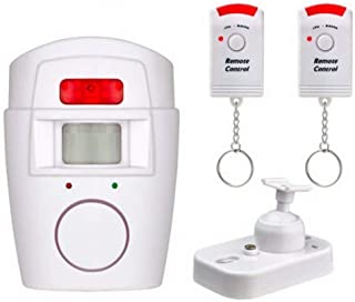 Sensor de Movimiento inalambrico Alarma Detector de Seguridad Sistema de Alerta para Exteriores con Control Remoto para el Garaje en casa