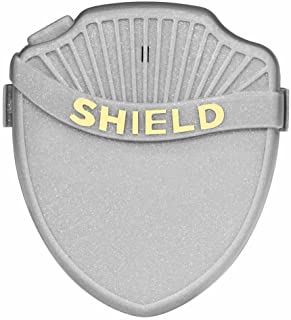 Shield Alarma de enuresis maxima para enuresis para ninos con 8 tonos fuertes- luz y vibracion para que las personas que duermen profundamente detengan la enuresis nocturna Plata