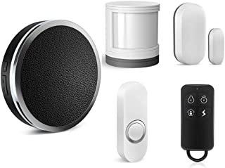 Sistema de Alarma de Seguridad para el hogar con WiFi Inteligente- Funciona con Google Home-Amazon Alexa
