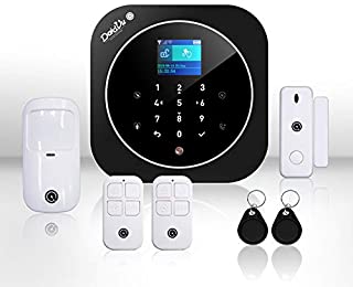 Sistema de alarma para casa- kit inalambrico WiFi- GSM- kit Dadvu DV-2AT- combinador telefonico- 100 zonas- aplicacion Smart Life (Tuya)- compatible con Google Home y Alexa