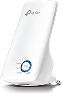 TP-Link N300 Tl-WA850RE - Repetidor Extensor de Red WiFi (2.4 GHz- 300 Mbps- Puerto Ethernet- Modo Ap y Extensor- Antenas Internas)- Blanco
