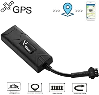 Winnes Rastreador GPS Vehiculo Localizador de Localizador en Tiempo Real de Seguimiento de GPS-gsm-GPRS-SMS Motocicleta Moto Coche