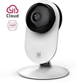 YI Camara Vigilancia- Camara IP  Wifi 1080p Sistema de Seguridad de Full HD- Deteccion de Movimiento- Vision Nocturna- Audio de 2 Vias y Nube con App para iOs y Android (Blanco)